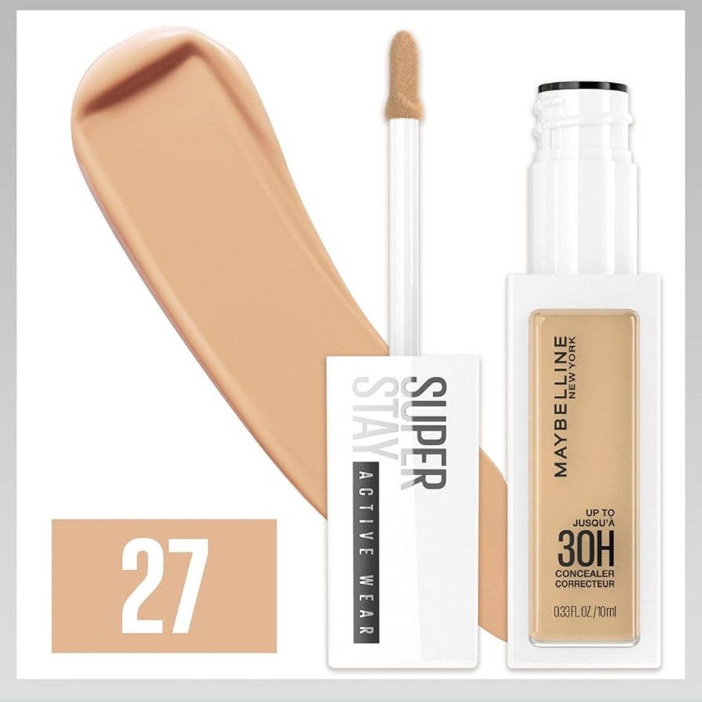 2 pcs Maybelline Super Stay Active Wear Concealer - 27